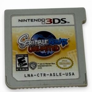 Scribblenauts Unlimited (Nintendo 3DS Game)‎ Cartridge Only